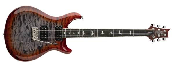 SE Custom 24-08 Quilt Charcoal Cherry Burst