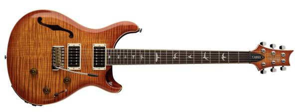 SE Custom 24 Semi-Hollow Piezo Vintage Sunburst