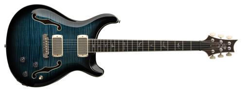 SE Hollowbody II Piezo Peacock Blue Smokeburst